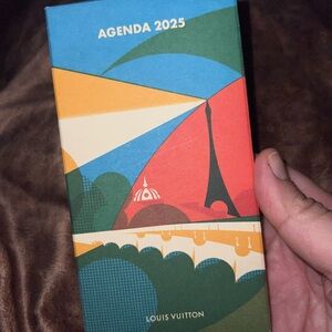 Louis Vuitton 2025 Pocket Agenda, Stickers-Paris Skyline Edition – New & Unused